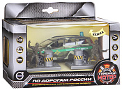 Машина металличсекая «Volvo Пограничные войска», 1:32, Пламенный мотор - фото