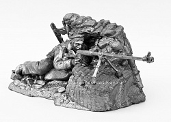 Миниатюра из олова 519 РТ Моряк-бронебойщик, 54 мм, Ратник