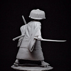 Сборная миниатюра из смолы Ронин, 54 мм, TRILOKA miniatures (TLK-54-015) (TLK-54-015)