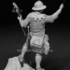 Сборная миниатюра из смолы Арбалетчик, XIV век, 75 мм, TRILOKA MINIATURES (TLK-75-011) (TLK-75-011)