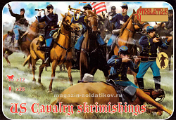 Солдатики из пластика US Cavalry Gettisburg (1/72) Strelets (151) (151)