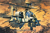 Сборная модель из пластика Ударный вертолет АН - 64А «Апач» 1:72 Моделист - фото