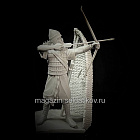 Сборная миниатюра из смолы Лучник, Ассирия, V век до н.э., 54 мм, TRILOKA miniatures (TLK-54-039) (TLK-54-039)