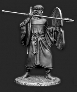 Сборная миниатюра из смолы Персидский воин отряда Бессмертных, 75 мм Chronos Miniatures (CHM-75028) (CHM-75028)