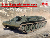 35371 T-34T обр. 1944 г., Советская БРЭМ ІІ МВ	(1/35) ICM