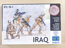 Сборные фигуры из пластика MB 3575 Армия США в Ираке (1/35) Master Box (Q529-018) (Q529-018)