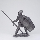 Миниатюра из олова Генуэзский копейщик, XIV в. 54 мм, Солдатики Публия