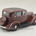 ГАЗ-М1 Фаэтон (бордовый) H158 Наш Автопром 1/43 (QGM-109) (QGM-109)