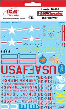 Сборная модель из пластика Декаль B-26B/C «Инвейдер»(Война в Корее) (1/48) ICM - фото