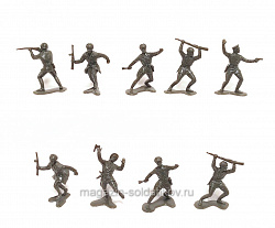 WWII Russian Infantry - 9 in 6 Poses, 1/32 Marx (MXR-RUS-N/3) (MXR-RUS-N/3)