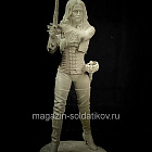Сборная миниатюра из смолы Анна Валериус, 75 мм, TRILOKA MINIATURES (TLK-75-036) (TLK-75-036)