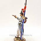 Миниатюра из олова Старший сержант. 2-й орлоносец линейного полка 1812-15, 54 мм, Студия Большой полк