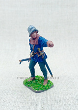 Средневековый артиллерист 54 мм - фото