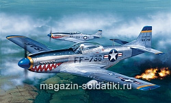 Сборная модель из пластика 0086ИТ Самолет F-51D Mustang (1/72) Italeri