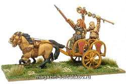 Сборные фигуры из пластика Боудикка Победоносная (+колесница) BOX Warlord (WGH-CE-07) (WGH-CE-07)