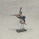 Миниатюра из олова Гренадер преображенского полка, 1812 -14 год, 54 мм, Студия Большой полк