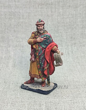 Миниатюра из олова Ярослав Мудрый, 54 мм, Студия Большой полк - фото