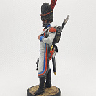 Миниатюра из олова Сапер 2-го пехотного полка Берга, 1807-12 гг, Франция, 54 мм, Студия Большой полк