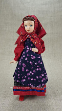 Кукла в женском костюме Пензенской губернии №33 - фото