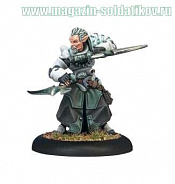 PIP 35005 Retribution Warcaster Garryth Blade of Retribution BLI, Warmachine. Wargames (игровая миниатюра) - фото