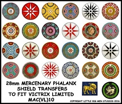 Mercenary Phalanx shield transfers, Victrix (MAC(VL)10) (MAC(VL)10)