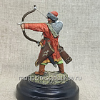 Миниатюра из смолы Русский лучник, XIV век, 54 мм (575-024) (575-024)