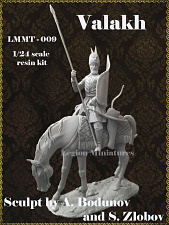 Сборная миниатюра из смолы Valakh, 75 мм, Legion Miniatures - фото