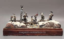 Диорама «Березина» 54 мм (576-001) (576-001)