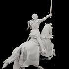 Сборная миниатюра из смолы Жанна д’Арк, 75 mm Medieval Forge Miniatures (E-75-010) (E-75-010)