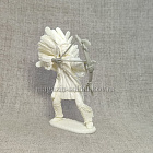 Сборная миниатюра из смолы Индейский вождь с луком 1/24 Alex-Moscow (AM228) (AM228)