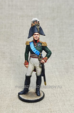 Миниатюра из олова Александр Первый, 54 мм, Студия Большой полк - фото