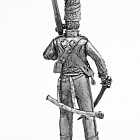 Миниатюра из олова 740 РТ Гусар полка Гранада, 1809 год, 54 мм, Ратник