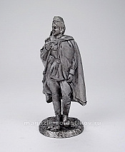 Миниатюра из олова 379 РТ Девушка-снайпер, 54 мм, Ратник - фото