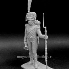 Сборная миниатюра из металла Корнет легкой пехоты, Франция 1809-12, 54 мм, Chronos miniatures