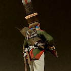 Сборная миниатюра из металла Русский унтер-офицер, 1805 г, 54 мм, Chronos miniatures (CHM-54095) (CHM-54095)