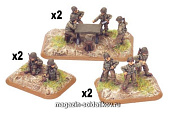 Миниатюра из металла Artillery HQ (15мм) Flames of War - фото