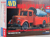 1318AVD Сборная модель МАЗ-200 АГВТ 1:43, Start Scale Models 