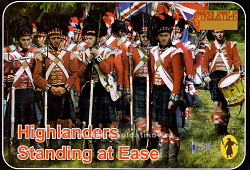 Солдатики из пластика Highlanders Standing at Ease (1/72) Strelets (163) (163)