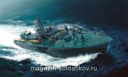 Сборная модель из пластика ИТ Катер Elco 80` Torpedo Boat PT-596 (1/35) Italeri