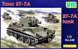 Сборная модель из пластика Танк БТ-7А UM (1/72)