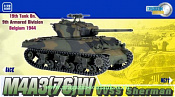 60164 Д Танк в сборе M4A3(76)W 19 Tank Bn. (1/72) Dragon