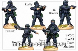 Фигурки из металла SV 56 Группа спецназа Тень (28 мм) Foundry (SV-56) (SV-56)