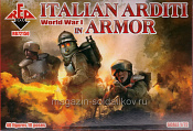 Солдатики из пластика WW1 Italian Arditi in armor (1/72) Red Box - фото