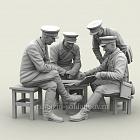 Сборная фигура из смолы Совещание генералов и командиров РККА. 1941, SOGA miniatures (SOGA-22) (SOGA-22 )