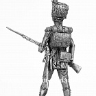 Миниатюра из олова 662 РТ Карабинер Невшательского батальона, 1809 г., 54 мм, Ратник