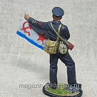 Старшина 1-й статьи с флагом ВМФ, 1941-43 гг. СССР, Красный фронт, 54 мм (КФ-012) (КФ-012)