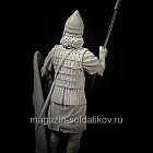 Сборная миниатюра из смолы Копейщик, Ассирия, V век до н.э., 54 мм, TRILOKA miniatures (TLK-54-040) (TLK-54-040)