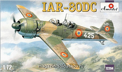 Сборная модель из пластика IAR-80DC Румынский самолет Amodel (1/72) (72204) (72204)