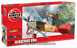 Сборная модель из пластика А Самолет ALBATROSS DVA (1/72) Airfix (1078) (1078)