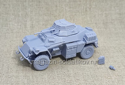 Немецкий лёгкий бронеавтомобиль Sd.Kfz. 222 1/56 3Д Корнукопия (552-027) (552-027)